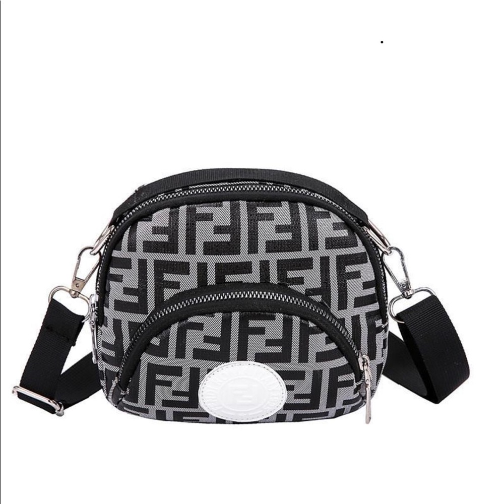 Cross body bag black/grey